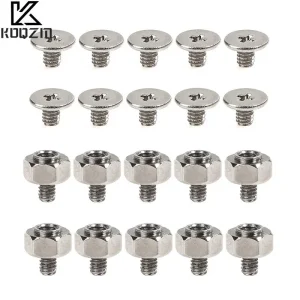 10Sets Hand Mounting Kits Stand Off Screw Hex Nut For A-SUS M.2 SSD Motherboard Silver For Laptop Notebook Fix Repair Computer