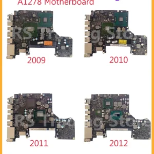 A1278 Motherboard For Macbook Pro 13" A1278 Logic Board 2009 820-2530-A 2010 820-2879-B 2011 820-2936-B 2012 820-3115-B Original