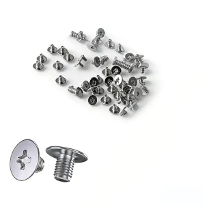 100PCS M2 M3 NVMe SSD Mounting Screws Nickel-Plated Phillips CM Screws for PC Motherboard & Laptop SSD Installation Repair
